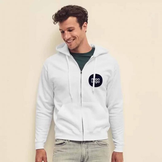 SWEAT SHIRT MIXTE PERSONNALISABLE FRUIT OF THE LOOM 'MORELLO'