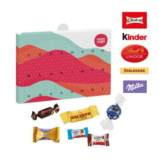 CALENDRIER DE L'AVENT PUBLICITAIRE 'SAVOUREUX'