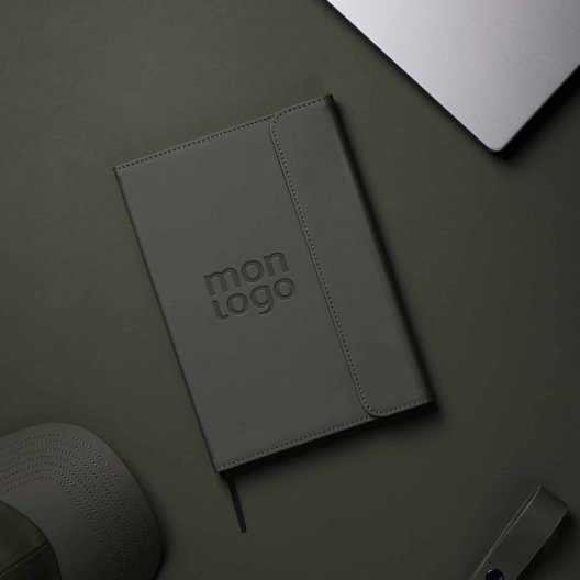 CARNET EN PU VINGA PERSONNALISE 'MALO'