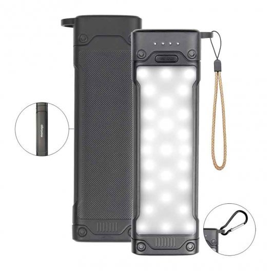 POWERBANK 20 000 MAH LED PERSONNALISABLE LIVOO® 'STRONGA'