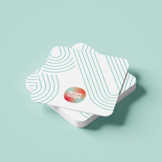 SOUS BOCK EN SILICONE PERSONNALISABLE 'SULICO'