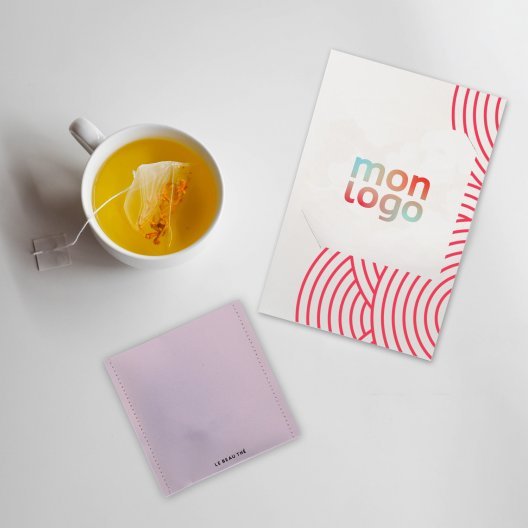 CARTE A INFUSER PUBLICITAIRE LE BEAU THE 'GIFTCARD'