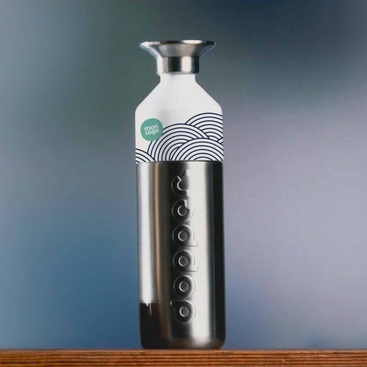 BOUTEILLE PERSONNALISÉE EN ACIER DOPPER® 800 ML 'LOSTRI'