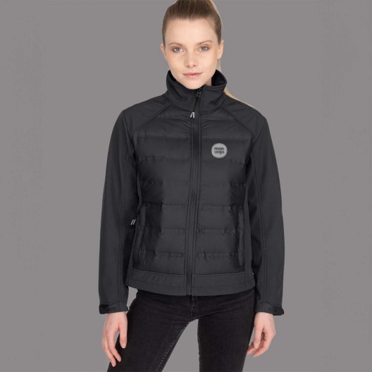 VESTE SOFTSHELL PERSONNALISÉE FEMME MUSTAGHATA® 'ALPHA'