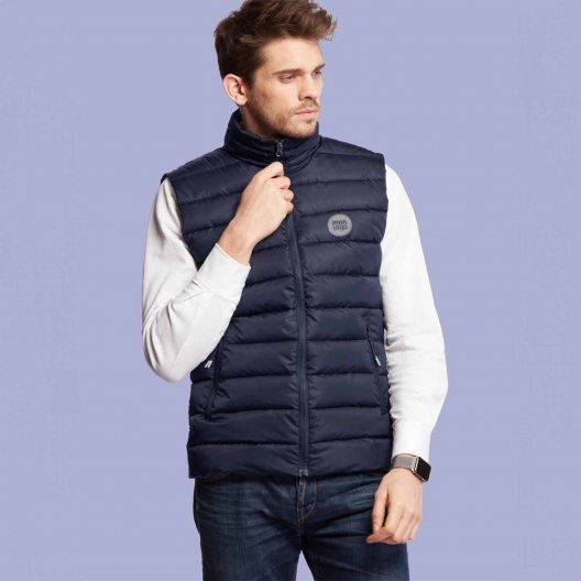 DOUDOUNE PUBLICITAIRE SANS MANCHES HOMME MUSTAGHATA® 'KYLE'