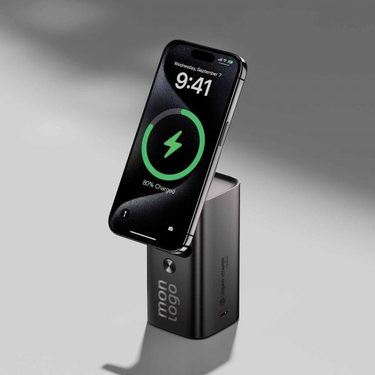 POWERBANK MAGNETIQUE 15000MAH PERSONNALISABLE 'URVI'