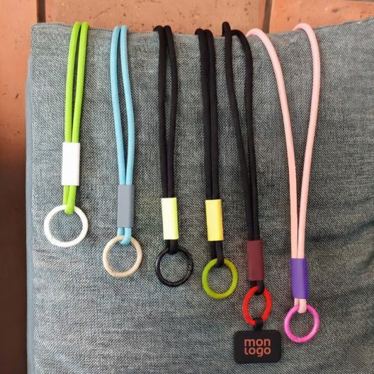 TOUR DE COU TELEPHONE PERSONNALISABLE 'TUBULO'