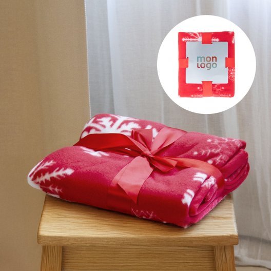 PLAID DE NOEL PERSONNALISABLE 'APPOLU'