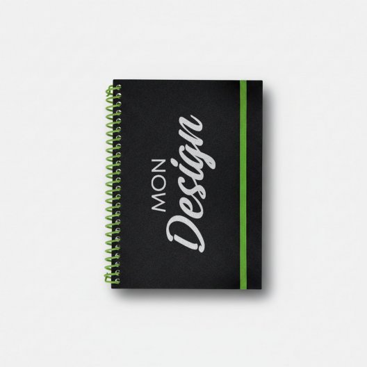 CARNET SPIRALE PERSONNALISABLE 'BILBA'