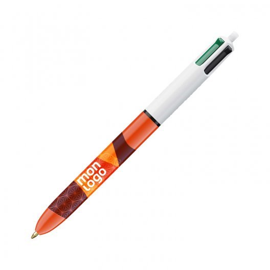 STYLO 4 COULEURS BIC® PERSONNALISABLE 'FINE BILLE'