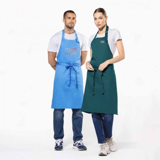 TABLIER LONG PERSONNALISE POLYCOTON 190G 'KARITAB'