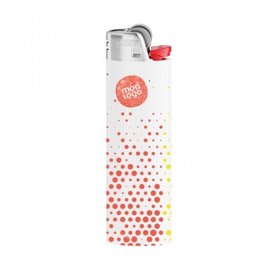 BRIQUET PERSONNALISABLE BIC® PAILLETTES 'FIREFLAMME'