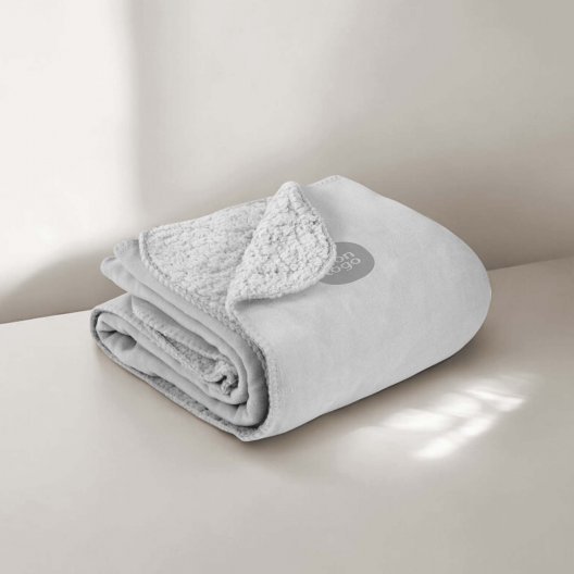 PLAID DOUBLE SHERPA MIE PERSONNALISE 'COONRE' 420GR/M²