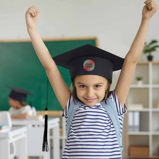 CHAPEAU DE DIPLOME ENFANT PERSONNALISABLE 'MASTER KID'