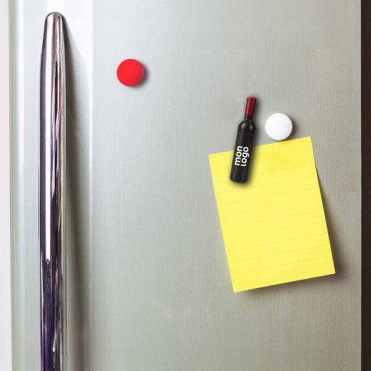 MAGNET TIRE BOUCHON BOUTEILLE PERSONNALISABLE 'VIGNOTO'