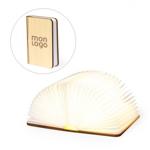 LAMPE PERSONNALISEE EN FORME DE LIVRE 'SONNE'
