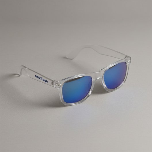 LUNETTES DE SOLEIL TRANSPARENTES PERSONNALISABLE 'COOLPER'