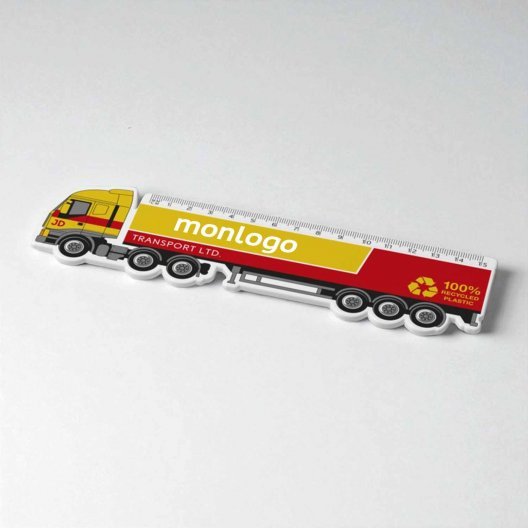 REGLE 15 CM CAMION PERSONNALISABLE 'MACK'