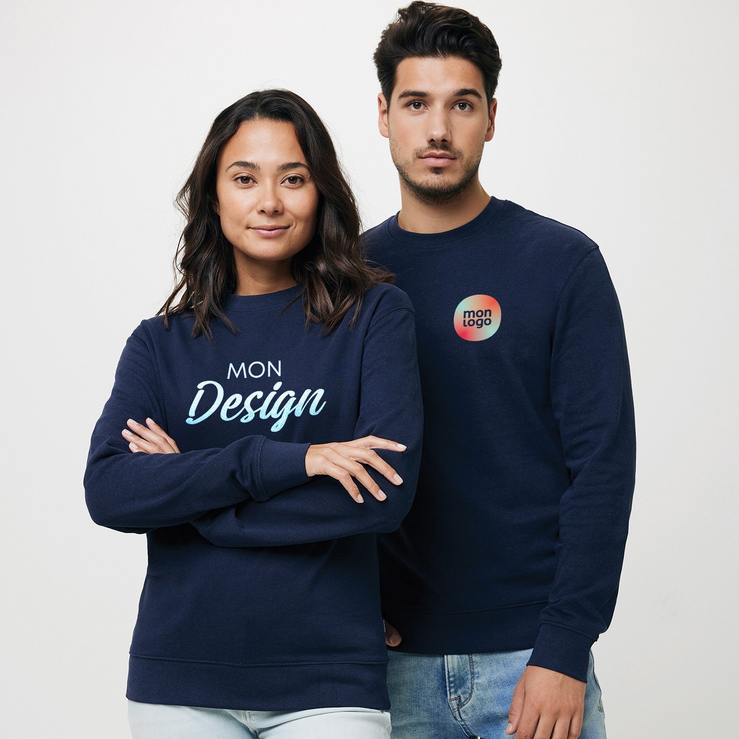 PULL PERSONNALISÉ À COL ROND IQONIQ 'ZION'