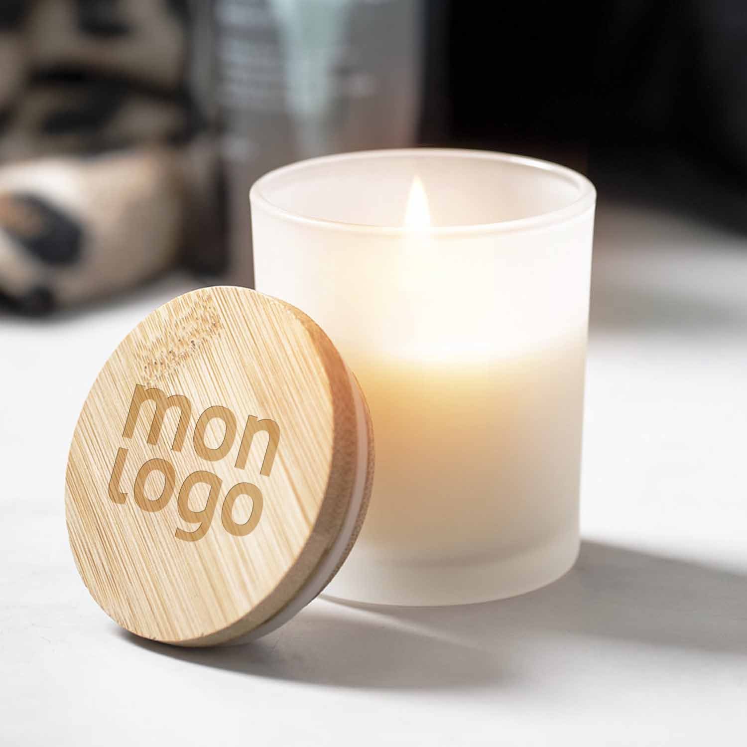 BOUGIE PARFUMEE PERSONNALISEE 'VATRI'