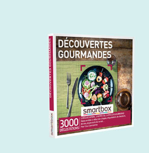 COFFRET DÉCOUVERTE GASTRONOMIQUE SMARTBOX®