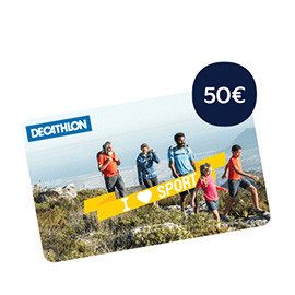 CARTE CADEAU DECATHLON 50€TTC