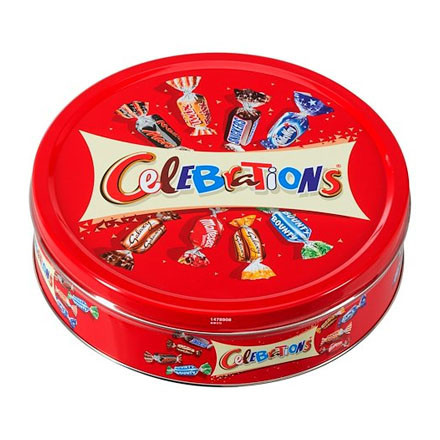 3 BOÎTES DE CELEBRATION®  EN METAL