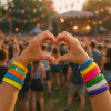 BRACELET SILICONE PERSONNALISÉ 'FESTIVAL II'
