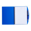 CARNET À SPIRALE PERSONNALISÉ A5 AVEC STYLO 'TURINO'