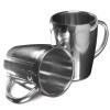 SET DE 2 MUGS PUBLICITAIRES EN INOX 'IRON'