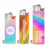 BRIQUET BIC HOLOGRAPHIQUE PERSONNALISABLE 'FIREFLAMME'