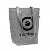 SAC SHOPPING FEUTRINE PUBLICITAIRE EN RPET 'NEUKY'