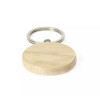 PORTE CLES EN BOIS PERSONNALISABLE 'WOODIE ROND'