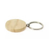 PORTE CLES EN BOIS PERSONNALISABLE 'WOODIE ROND'