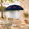 PARASOL PERSONNALISABLE ROND 'BEACHCALOR VOLETS'