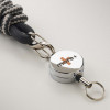 LANYARD CORDON DEROULEUR PERSONNALISE 'HALSA BICOUL'