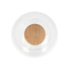 CARAFE VERRE BOUCHON BOIS 500ML PERSONNALISEE 'POUPOI'