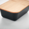 LUNCH BOX COUVERCLE EN BAMBOU PERSONNALISABLE 'BUCATI'