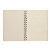 CARNET À SPIRALE PERSONNALISÉ PAPIER D'HERBE 'RITAU'