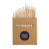 BOÎTE PERSONNALISABLE DE 12 CRAYONS DE COULEUR 'SKETCH'