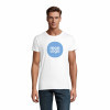 TEE SHIRT BLANC PERSONNALISABLE HOMME 'CRUSADER MEN' 150 GR/M²