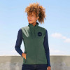 VESTE ZIPPÉE PERSONNALISÉE FEMME SOFTSHELL SANS MANCHES 'FALCON BW'