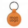 PORTE CLES PERSONNALISE ROND 'LEATO'