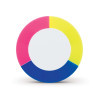 SURLIGNEUR FORME ROND PERSONNALISABLE 'TIROND' 