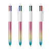 STYLO BIC® 4 COULEURS PERSONNALISABLE 'GRADIENT'