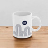 MUG CERAMIQUE PERSONNALISABLE 350 ML 'MANY'