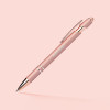 STYLO PERSONNALISABLE BILLE EN METAL 'PRINCY ROSY'