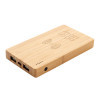 BATTERIE À PERSONNALISER EN BAMBOU À INDUCTION 5W 'BLUVY'