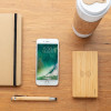 BATTERIE À PERSONNALISER EN BAMBOU À INDUCTION 5W 'BLUVY'