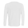 TEE SHIRT PERSONNALISÉ MANCHES LONGUES MIXTE BIO BLANC 'PIONEER LSL'